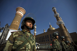 Map of Xinjiang
